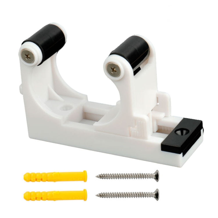 DEEMOUNT RCK-051 Road Bicycle Parking Buckle Wall Hook Mountain Bike Parking Buckle(White Black) - free shipping - PMC TechLife - Order now!