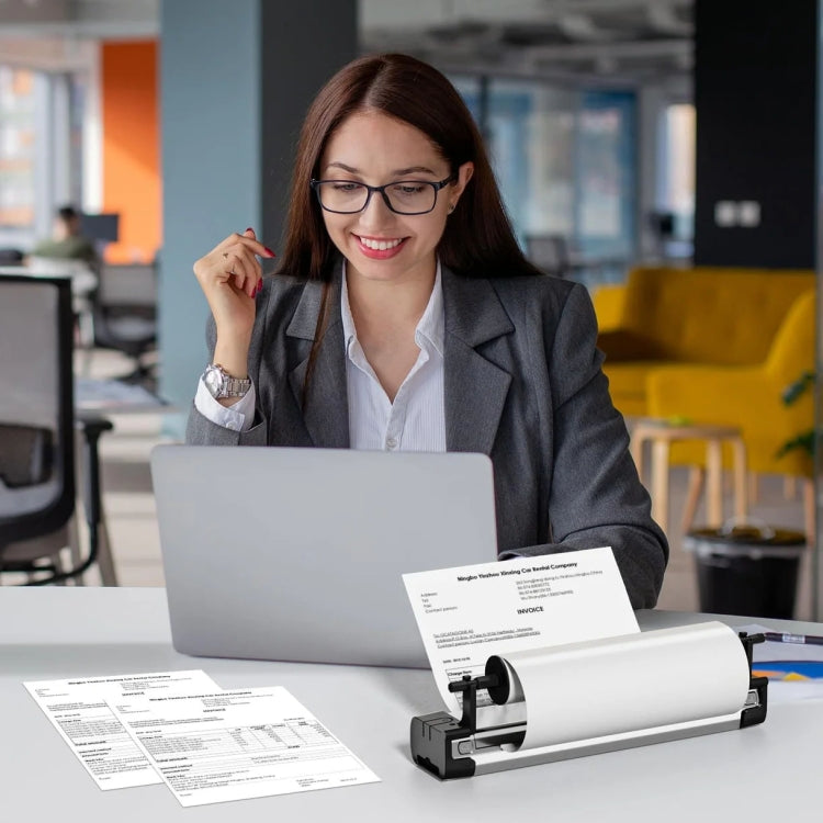 Phomemo 1 Roll A4 Thermal Paper  Use With M08F Printer Holder For M832/M833/M834/M835/P831/Q302 Printer - free shipping - PMC TechLife - Order now!