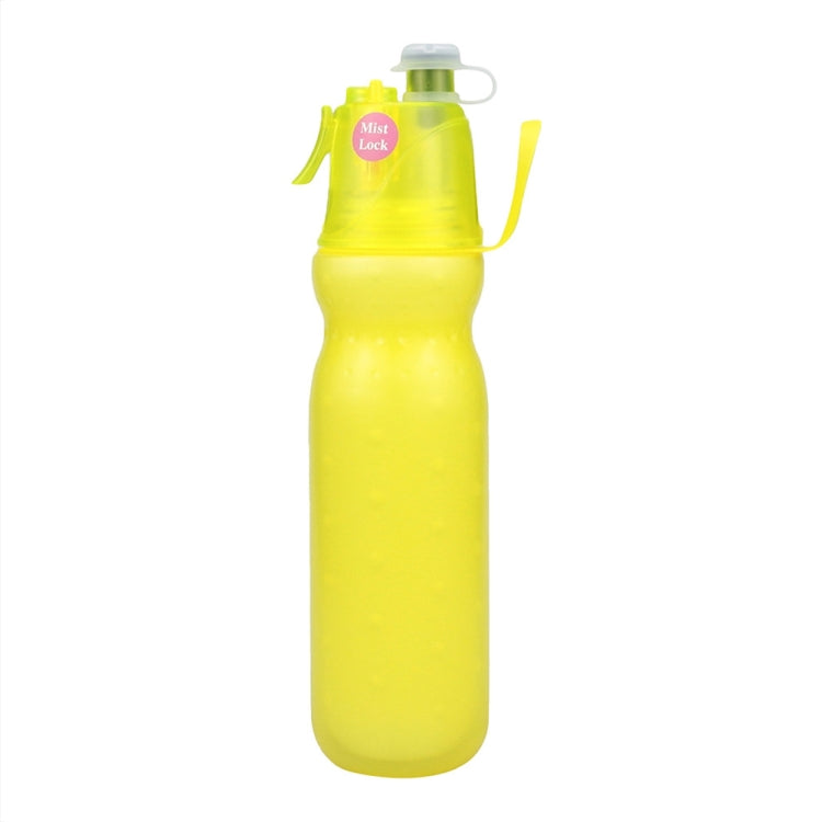 470ml Summer Outdoor Sports Training Spray Cooling Water Cup, Color: Pure Yellow 2-layers - Kettles by PMC TechLife | Online Shopping South Africa | PMC TechLife | Buy Now Pay Later Mobicred