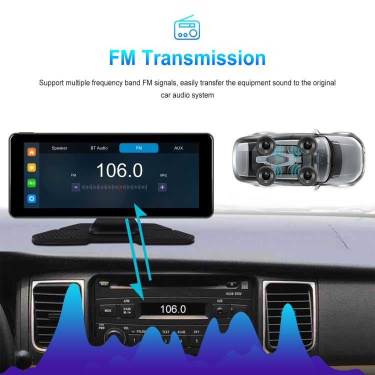 6.86 Inch 4KDVR Smart Screen Player, Specification: Standard+Reversing Camera - Car MP3 & MP4 & MP5 by PMC TechLife | Online Shopping South Africa | PMC TechLife | Buy Now Pay Later Mobicred