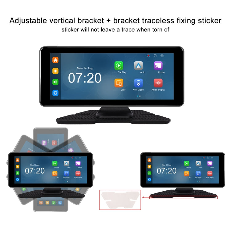 6.86 Inch 4KDVR Smart Screen Player, Specification: Standard+64G Memory Card - Car MP3 & MP4 & MP5 by PMC TechLife | Online Shopping South Africa | PMC TechLife | Buy Now Pay Later Mobicred