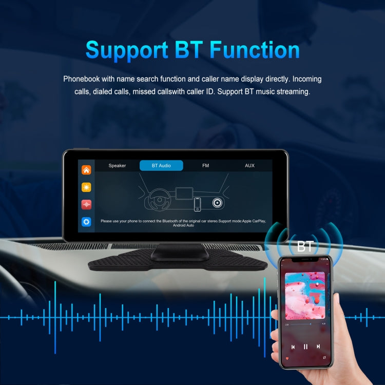 6.86 Inch 4KDVR Smart Screen Player, Specification: Standard+64G Memory Card - Car MP3 & MP4 & MP5 by PMC TechLife | Online Shopping South Africa | PMC TechLife | Buy Now Pay Later Mobicred