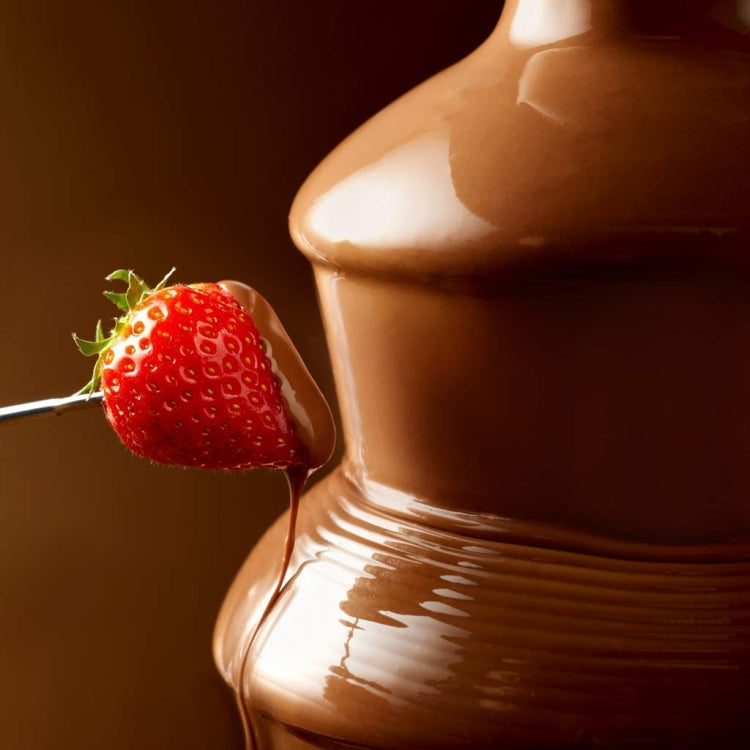 35W  3 Tier Chocolate Fountain  Mini Fondue Set with Hot Melting Pot Base 110V US Plug - free shipping - PMC TechLife - Order now!