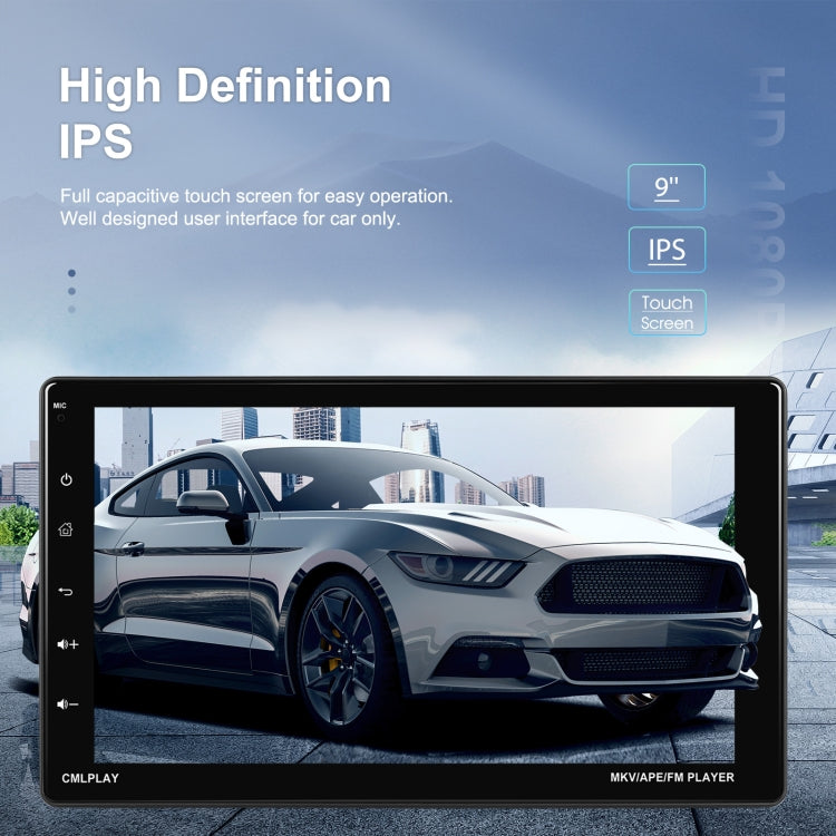 9 Inch Disassembly Screen MP5 Player Android Wireless CarPlay Reversing Image Integrated Machine(Standard) - Car MP3 & MP4 & MP5 by PMC TechLife | Online Shopping South Africa | PMC TechLife | Buy Now Pay Later Mobicred