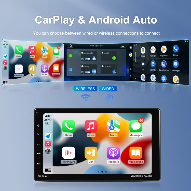 9 Inch Disassembly Screen MP5 Player Android Wireless CarPlay Reversing Image Integrated Machine(Standard) - Car MP3 & MP4 & MP5 by PMC TechLife | Online Shopping South Africa | PMC TechLife | Buy Now Pay Later Mobicred