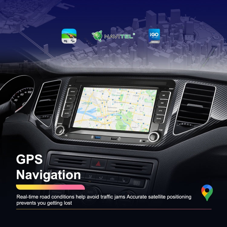 For Volkswagen/Skoda 2+64G Player Large Screen Carplay Android Navigation Reversing Camera Integrated Machine(Standard) - Car MP3 & MP4 & MP5 by PMC TechLife | Online Shopping South Africa | PMC TechLife | Buy Now Pay Later Mobicred