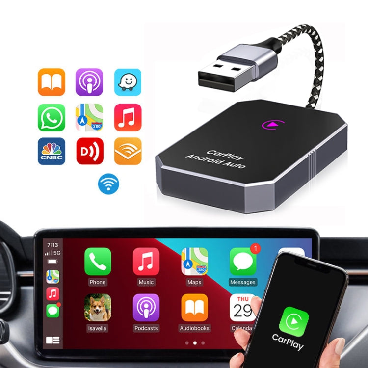 For IOS Car Carplay Box Wired to Wireless Bluetooth Adapter - free shipping - PMC TechLife - Order now!