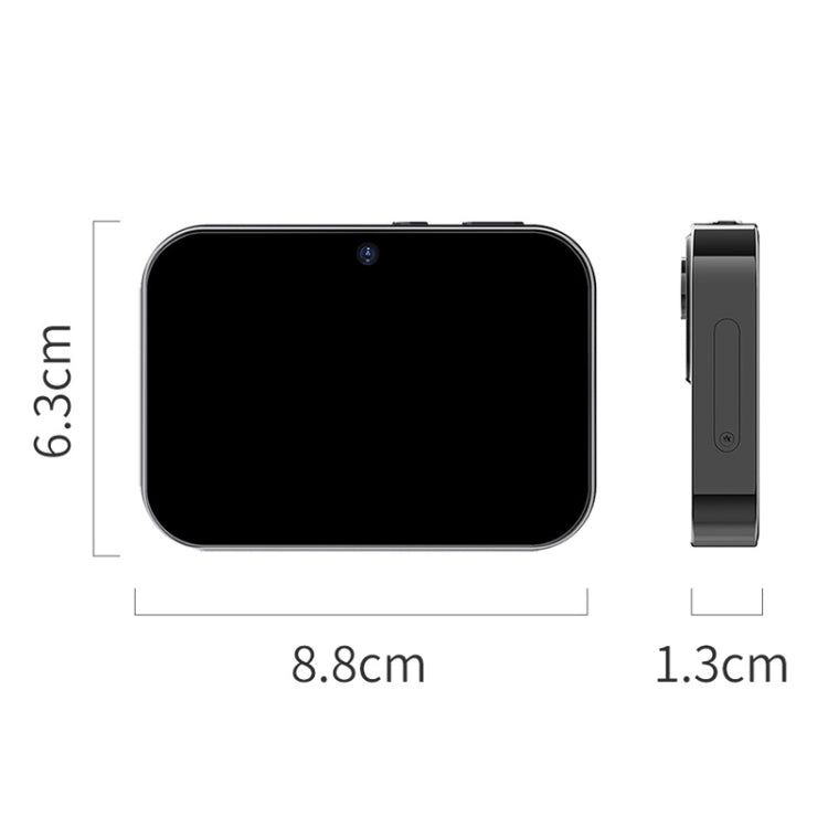 D6 CCD HD Digital Camera Movie Music Smart Camera Touch Screen Student Card Video Recorder, Excluding Memory(White) - Video Cameras by PMC TechLife | Online Shopping South Africa | PMC TechLife | Buy Now Pay Later Mobicred