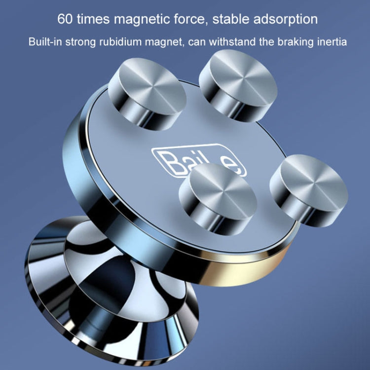 BaiLe Magnetic Car Phone Holder Universal Car Dashboard Fixed Navigation Bracket, Color: Sticker Silver - free shipping - PMC Jewellery - Order now!