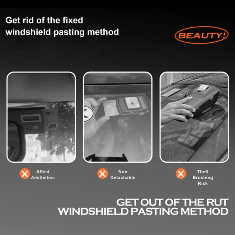 Car ETC Bracket Organizer Automotive Removable Center Console Ornament, Model: Speed Version - Stowing Tidying by PMC TechLife | Online Shopping South Africa | PMC TechLife | Buy Now Pay Later Mobicred