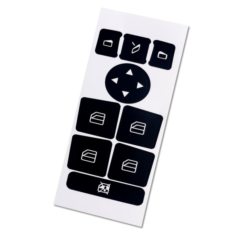 For Mercedes-Benz CLS/C218/SLK/W172/W204/GLK Air Conditioning Button Repair Sticker(Style 1) - Decorative Sticker by PMC TechLife | Online Shopping South Africa | PMC TechLife | Buy Now Pay Later Mobicred