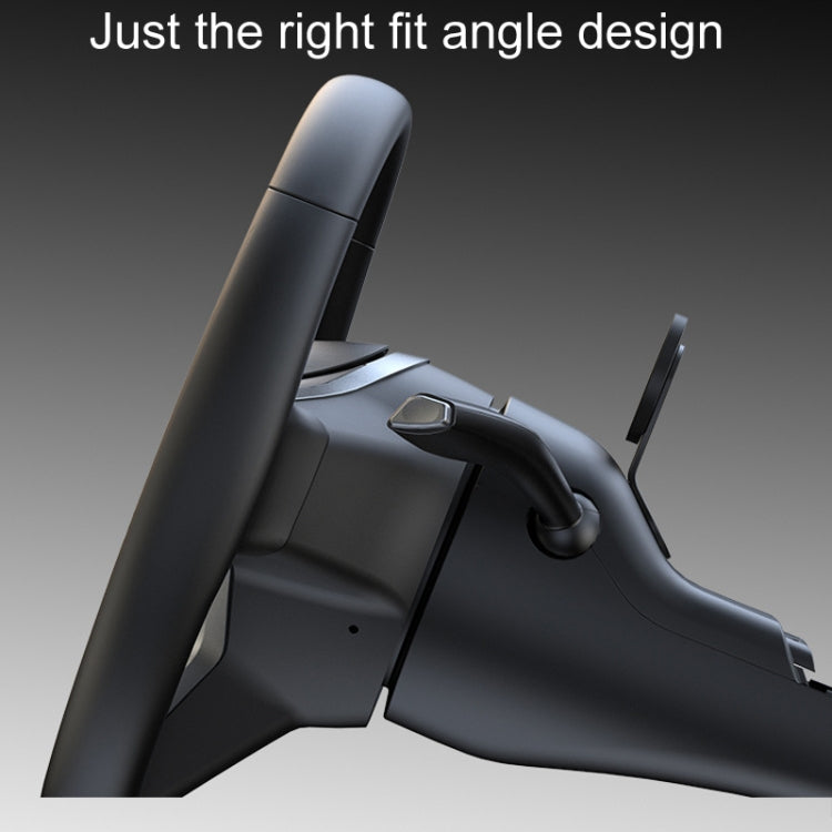 For Tesla Model 3/Y Automotive Magnetic Cell Phone Holder Car Steering Wheel Navigation Mount, Style: Curved - Car Holders by PMC TechLife | Online Shopping South Africa | PMC TechLife | Buy Now Pay Later Mobicred