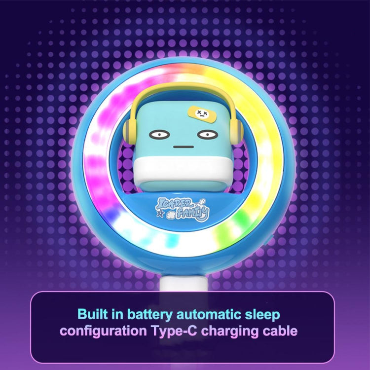 ICARER FAMILY XX-28 Car Aromatherapy Colorful Rhythm Lights Air Vent Aromatherapy Decoration(Purple) - Air Freshener by ICARER FAMILY | Online Shopping South Africa | PMC TechLife | Buy Now Pay Later Mobicred