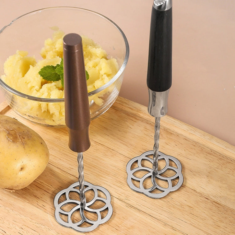 Aluminum Handle 316L Stainless Steel Potato Masher Thickened Taro Mashing Gadgets - Stirrer & Squeezer by PMC TechLife | Online Shopping South Africa | PMC TechLife | Buy Now Pay Later Mobicred