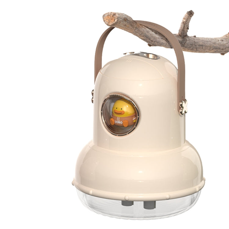 ICARER FAMILY IF-JS01 USB Charging Desktop Night Light Dual-spray Humidifier, Color: Beige (Doll) - free shipping - PMC TechLife - Order now!