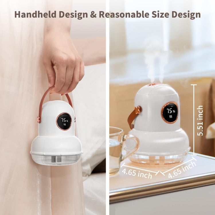 ICARER FAMILY IF-JS01 USB Charging Desktop Night Light Dual-spray Humidifier, Color: Beige (Digital) - free shipping - PMC TechLife - Order now!