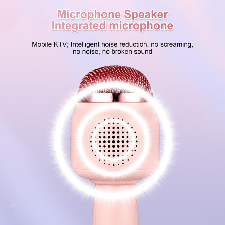 ICARER FAMILY F816 Karaoke Microphone Speaker Home Bluetooth Wireless Microphone(Yellow) - Microphone by ICARER FAMILY | Online Shopping South Africa | PMC TechLife | Buy Now Pay Later Mobicred