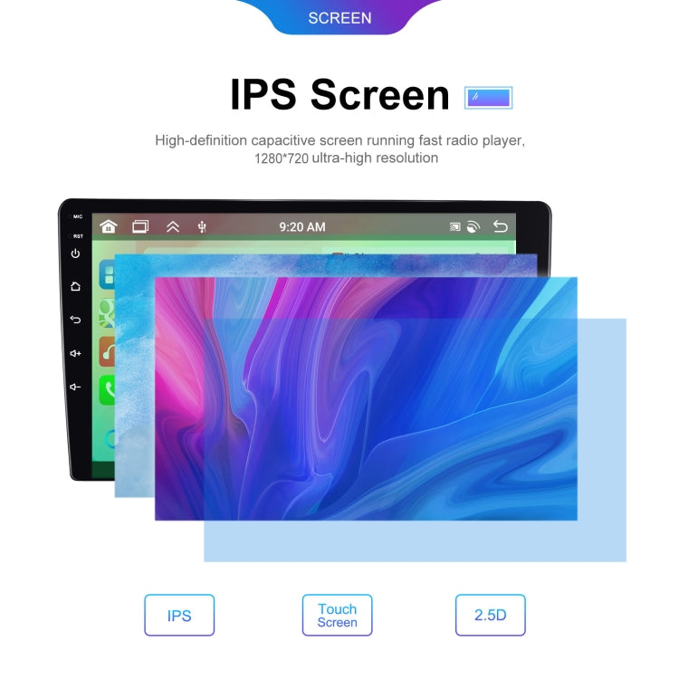 10.1 inch 6+128G Android Universal HD Large Screen Car Bluetooth Player Android GPS Navigation Integrated Machine(Standard) - Car MP3 & MP4 & MP5 by PMC TechLife | Online Shopping South Africa | PMC TechLife | Buy Now Pay Later Mobicred