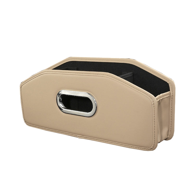 Auto Seatback Organizer Tissue Bag Car Rear Drainage Cup Holder(Beige) - Stowing Tidying by PMC TechLife | Online Shopping South Africa | PMC TechLife | Buy Now Pay Later Mobicred