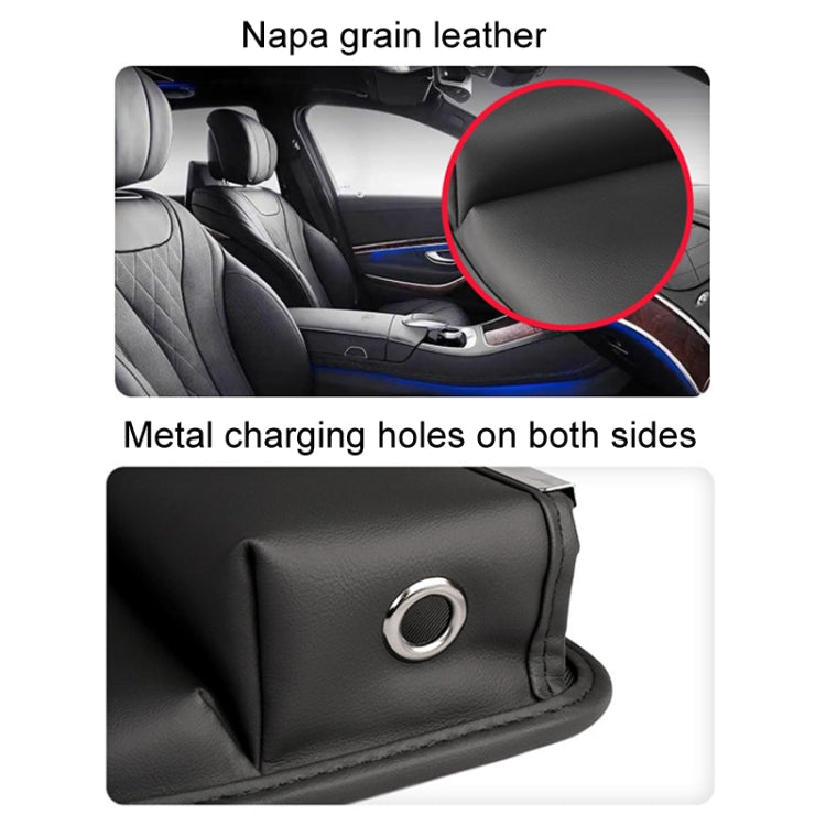 Automotive Seat Clamp Seam Organizer Car Decoration Storage Bag Water Cup Model, Style: Main Driver Saddle Brown - Stowing Tidying by PMC TechLife | Online Shopping South Africa | PMC TechLife | Buy Now Pay Later Mobicred
