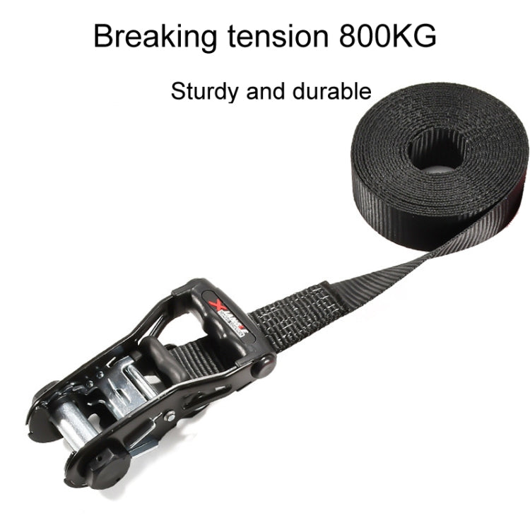 Motorcycle Ratchet Tensioner Cargo Bundling And Luggage Fixing Straps, Length: 5m - Towing Bars by PMC TechLife | Online Shopping South Africa | PMC TechLife | Buy Now Pay Later Mobicred