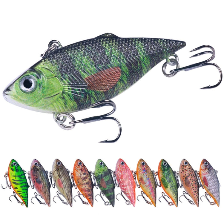 10colors /Set HENGJIA VI101 Painted VIB Dummy Lure Lua Submerged Baits, Size: 6.4cm 8g - free shipping - PMC TechLife - Order now!