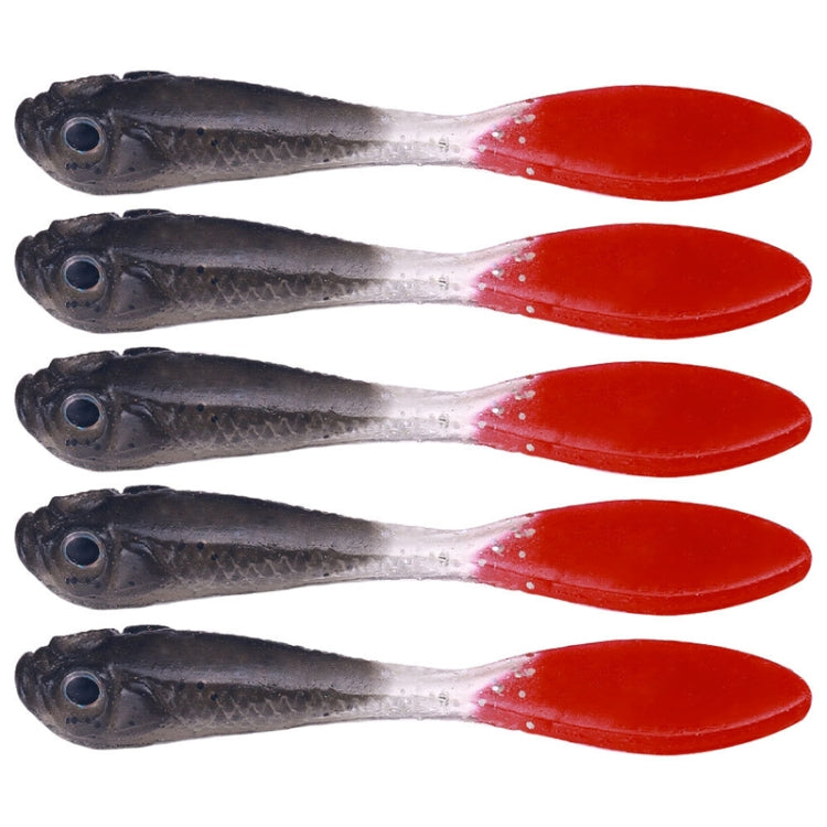 7cm 5pcs /Pack HENGJIA SO177 Dual Color Imitation Fishing Lure Freshwater Soft Dummy Bait(Color 5) - Fishing Lures by HENGJIA | Online Shopping South Africa | PMC TechLife | Buy Now Pay Later Mobicred