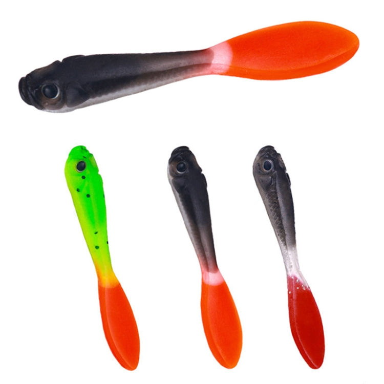 7cm 5pcs /Pack HENGJIA SO177 Dual Color Imitation Fishing Lure Freshwater Soft Dummy Bait(Color 5) - Fishing Lures by HENGJIA | Online Shopping South Africa | PMC TechLife | Buy Now Pay Later Mobicred