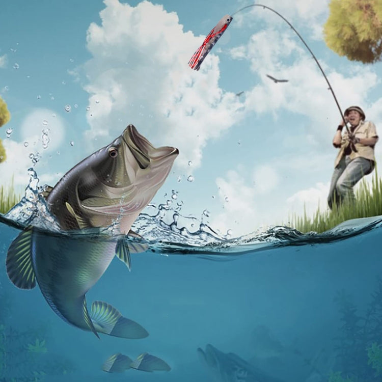 6.6cm 5pcs /Pack HENGJIA SO175 Two Color Split Fork Soft Bait Freshwater Fishing Salmon Lures(Color 1) - Fishing Lures by HENGJIA | Online Shopping South Africa | PMC TechLife | Buy Now Pay Later Mobicred