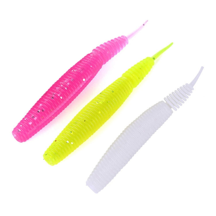 5pcs /Pack HENGJIA SO109 Spaghetti Worm Soft Bait Spiral Fishing Dummy Lures, Size: 10cm 7g(Color 1) - Fishing Lures by HENGJIA | Online Shopping South Africa | PMC TechLife | Buy Now Pay Later Mobicred