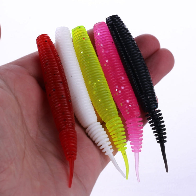 5pcs /Pack HENGJIA SO109 Spaghetti Worm Soft Bait Spiral Fishing Dummy Lures, Size: 10cm 7g(Color 2) - Fishing Lures by HENGJIA | Online Shopping South Africa | PMC TechLife | Buy Now Pay Later Mobicred