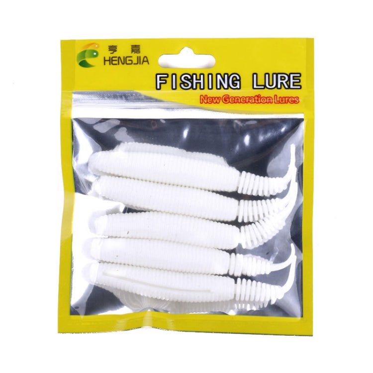 5pcs /Pack HENGJIA SO109 Spaghetti Worm Soft Bait Spiral Fishing Dummy Lures, Size: 10cm 7g(Color 2) - Fishing Lures by HENGJIA | Online Shopping South Africa | PMC TechLife | Buy Now Pay Later Mobicred