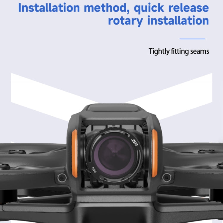 JSR-2050-21 UV+CPL+ND8+ND16+ND32+ND64+NIGHT+STAR For DJI Avata 2 Traverser Filter Accessories Camera Scrim Polarizing Lens - Lens Filter by JSR | Online Shopping South Africa | PMC TechLife | Buy Now Pay Later Mobicred