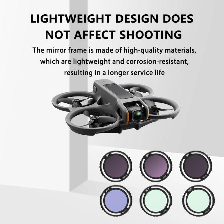 JSR-2050-19 ND8PL+ND16PL+ND32PL+ND64PL For DJI Avata 2 Traverser Filter Accessories Camera Scrim Polarizing Lens - free shipping - PMC TechLife - Order now!