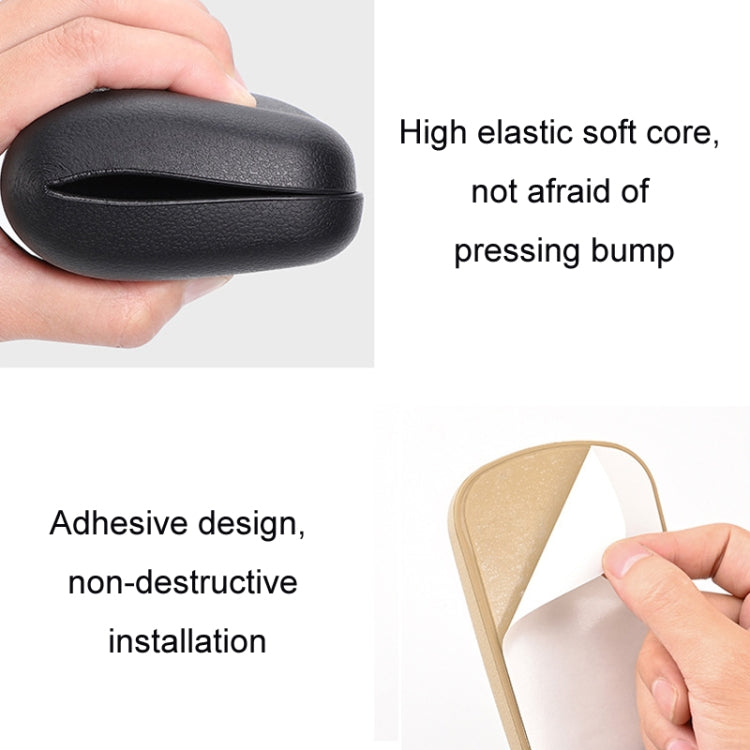 Car Driver Door Booster Pad Center Armrest Box Pad(Black) - Floor Mats by PMC TechLife | Online Shopping South Africa | PMC TechLife | Buy Now Pay Later Mobicred