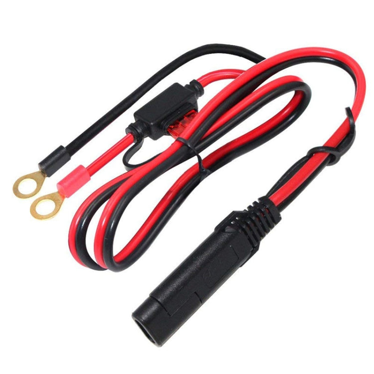 SAE To O-Type Ring Connector Quick Disconnect SAE Car Storage Battery Extension Cable - DIY Cables by PMC TechLife | Online Shopping South Africa | PMC TechLife | Buy Now Pay Later Mobicred
