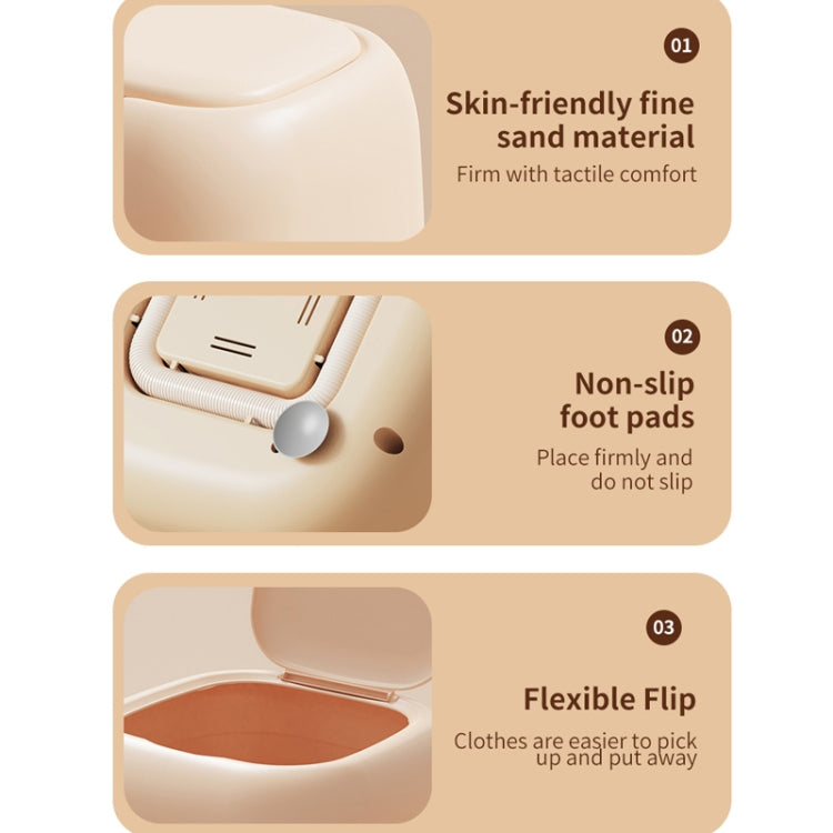 Small Household Portable Underwear Washing Machine, Size: EU Plug(Milk Yellow) - free shipping - PMC TechLife - Order now!