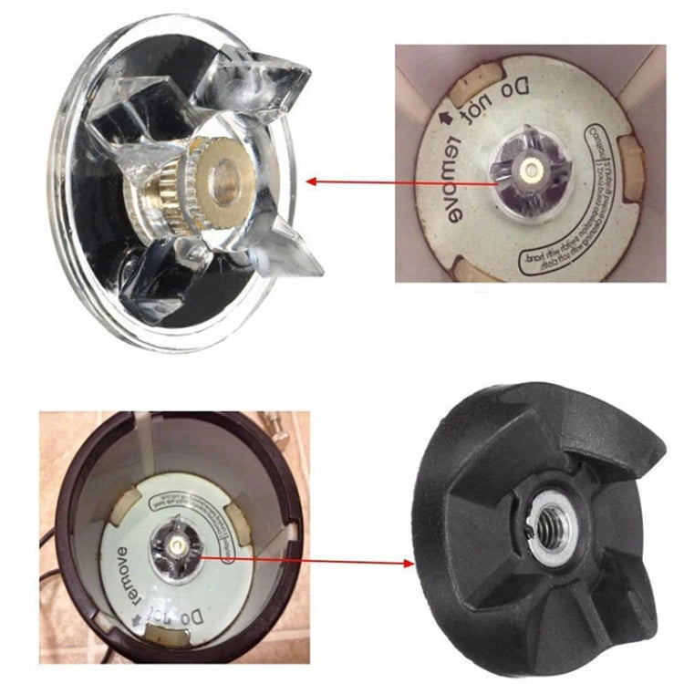 For Magic Bullet 250W Blender Juicer 2pcs Base Gear Blade Gear Replacement Part, Spec: Transparent Wheel - Juicer Parts by PMC TechLife | Online Shopping South Africa | PMC TechLife | Buy Now Pay Later Mobicred