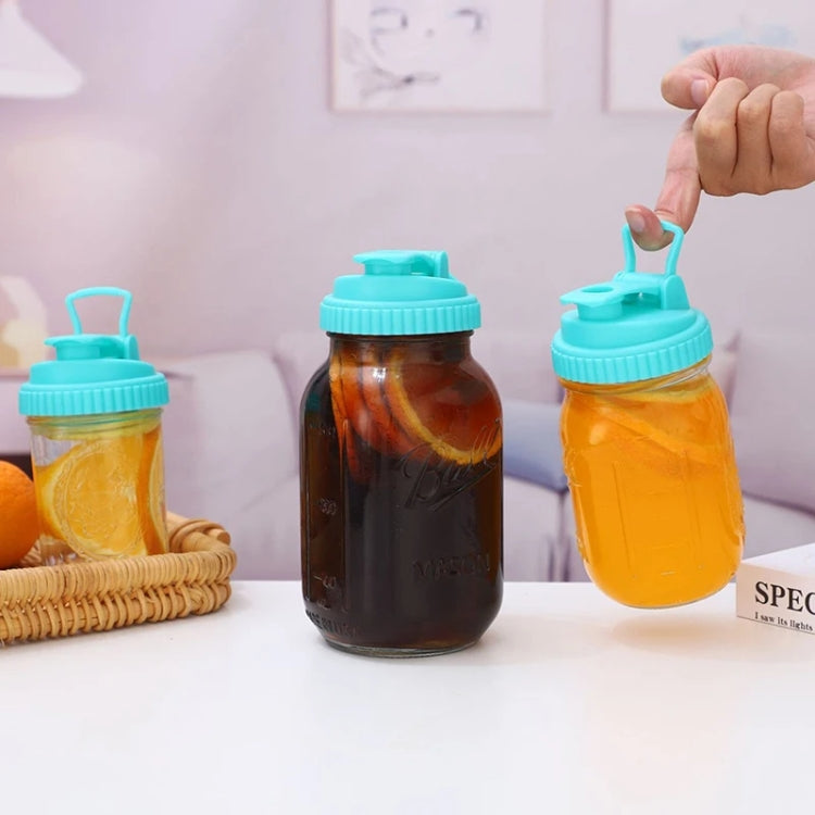 For Mason Jars Wide Mouth Flip Top Lid Airtight Leak Proof Reusable Canning Lids, Size: Diameter 86mm(Random Color) - Preservation Supplies by PMC TechLife | Online Shopping South Africa | PMC TechLife | Buy Now Pay Later Mobicred