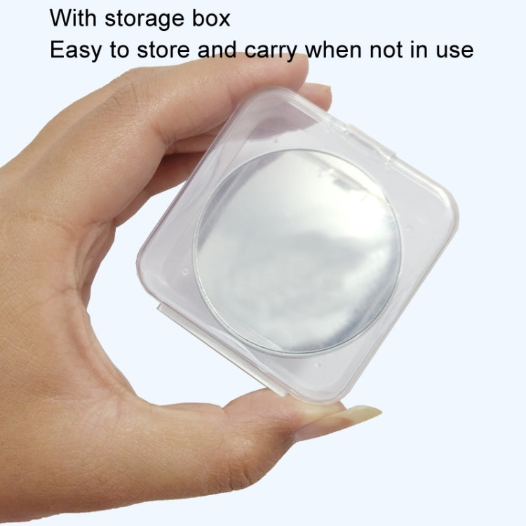 Mobile Phone Rear Camera Magnetic Selfie Mirror HD Reflective Phone Reference Mirror(Silver) - Others Accessories by PMC TechLife | Online Shopping South Africa | PMC TechLife