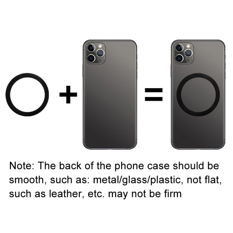 Mobile Phone Rear Camera Magnetic Selfie Mirror HD Reflective Phone Reference Mirror(Silver) - Others Accessories by PMC TechLife | Online Shopping South Africa | PMC TechLife