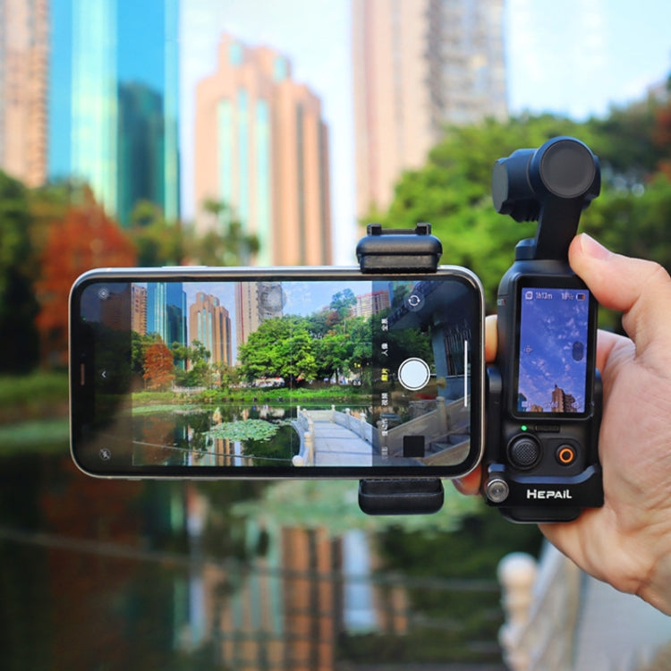 For DJI OSMO Pocket 3 HEPAIL Extended Phone Holder Adapter Protection Bezel - Case & Bags by HEPAIL | Online Shopping South Africa | PMC TechLife | Buy Now Pay Later Mobicred