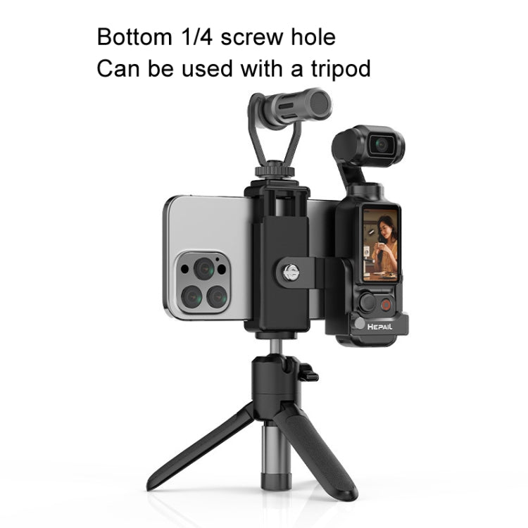 For DJI OSMO Pocket 3 HEPAIL Extended Phone Holder Adapter Protection Bezel - Case & Bags by HEPAIL | Online Shopping South Africa | PMC TechLife | Buy Now Pay Later Mobicred