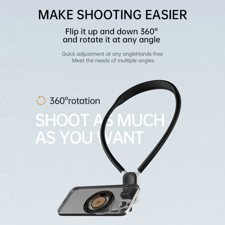 Magnetic Hanging Neck Holder For Mobile Phones/Action Cameras(Glacier Blue) - DJI Mount & Holder by PMC TechLife | Online Shopping South Africa | PMC TechLife | Buy Now Pay Later Mobicred