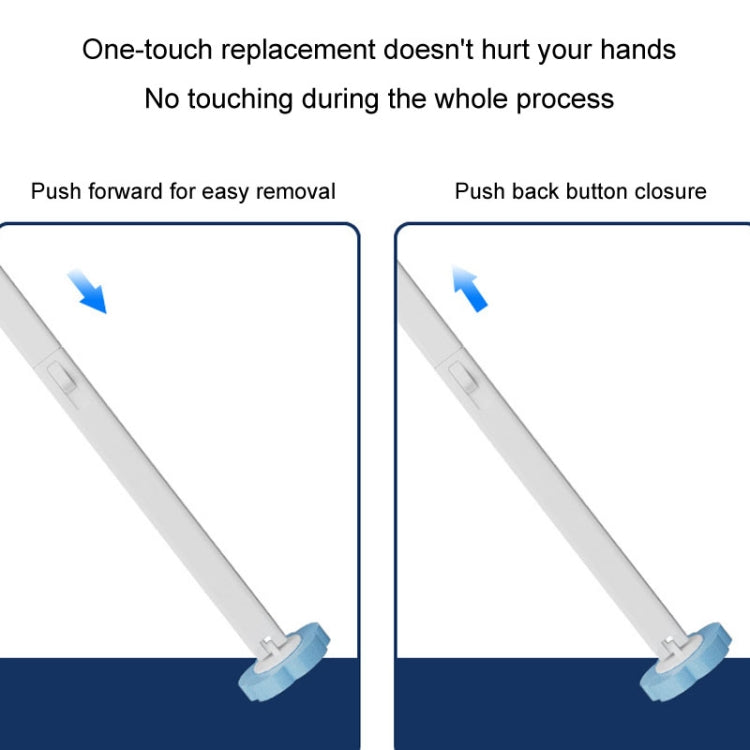 With 6pcs Lavender Scent Brush Heads Disposable Toilet Brush Dissolving Replacement Brush Toilet Cleaning Set - Cleaning Tools by PMc TechLife | Online Shopping South Africa | PMc TechLife | Buy Now Pay Later Mobicred