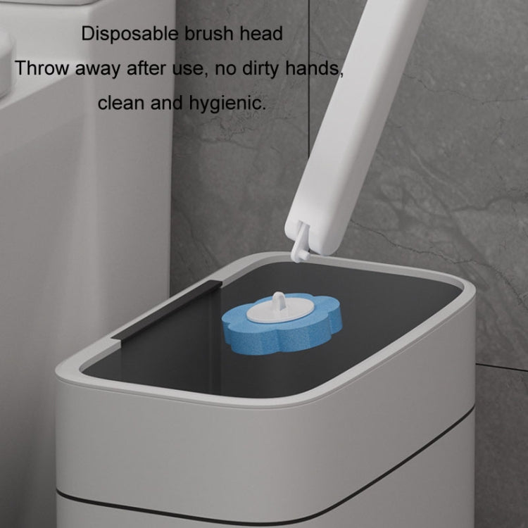 With 6pcs Lemon Scent Brush Heads Disposable Toilet Brush Dissolving Replacement Brush Toilet Cleaning Set - Cleaning Tools by PMc TechLife | Online Shopping South Africa | PMc TechLife | Buy Now Pay Later Mobicred