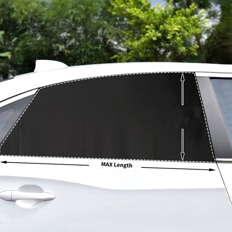 Car Sun Protection Anti-mosquito Window Zipper Sunshade(Front Window (Main+Auxiliary)) - Window Foils & Solar Protection by PMC TechLife | Online Shopping South Africa | PMC TechLife | Buy Now Pay Later Mobicred