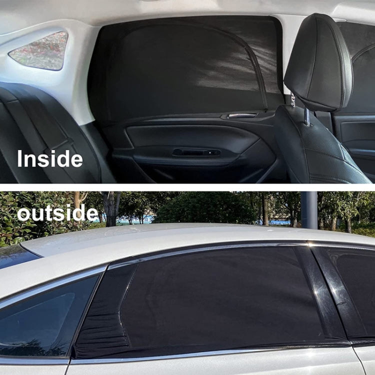 Car Sun Protection Anti-mosquito Window Zipper Sunshade(Front Window (Main+Auxiliary)) - Window Foils & Solar Protection by PMC TechLife | Online Shopping South Africa | PMC TechLife | Buy Now Pay Later Mobicred