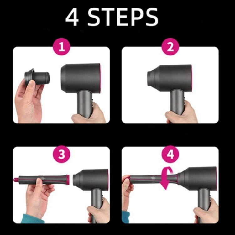 1pair Long Barrels +2 Adapters For Dyson Hair Dryer Curling Iron Accessories - free shipping - PMC TechLife - Order now!