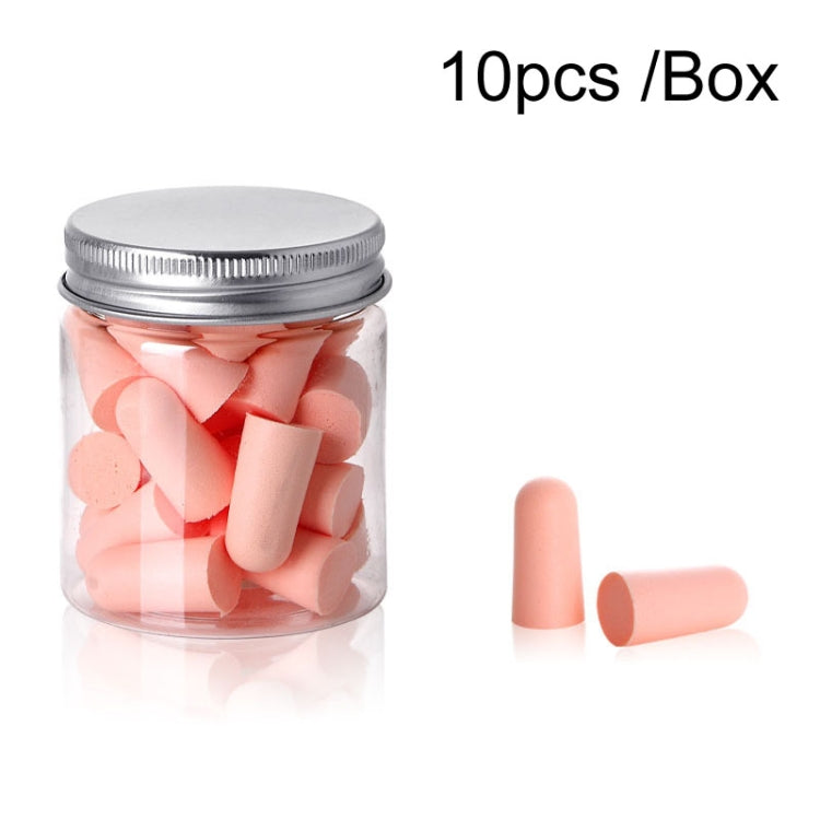 10pcs /Box Memory Foam Earplugs Student Dormitory Sleeping Noise Reduction Soundproof Earplugs(Pink) - free shipping - PMC TechLife - Order now!